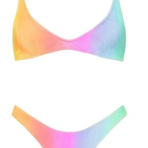 TRIANGL Rainbow Bikini Set